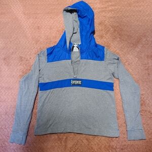 PINK hooded lightweight jacket. Size M